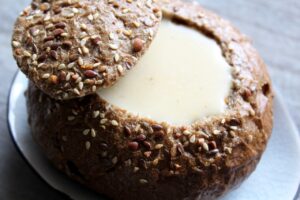 kaasfondue in brood 1